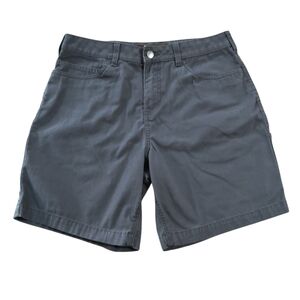 Ranch Tough Gray Flat Front Cargo Shorts Size 8
